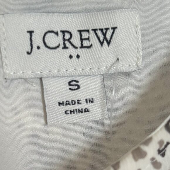 NWOT JCrew Animal Print Dress Size S - Picture 4 of 7